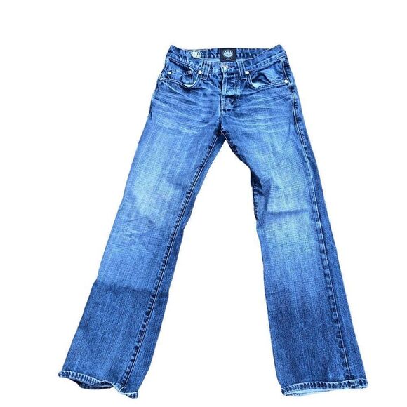 Rock & Republic Embroidered Jeans Size 30 Blue - Picture 6 of 9